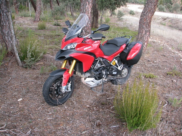 El ducatista más insospechado multistrada roja