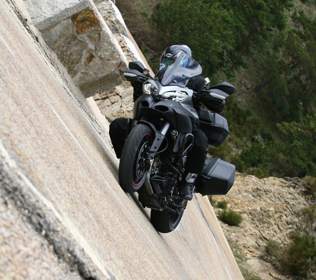 El ducatista más insospechado Multistrada negra