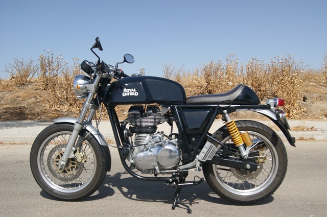 Royal Enfield continental GT Negra