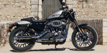 Harley Davidson sportster roadster en el Castillo