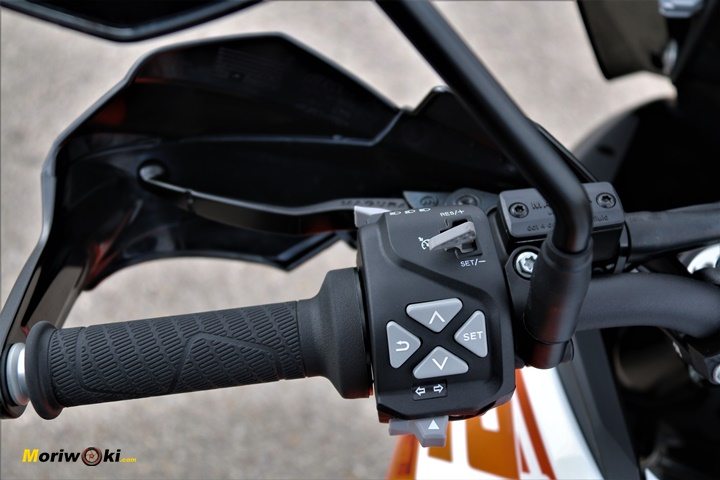 Prueba KTM 1290 Super Adventure control