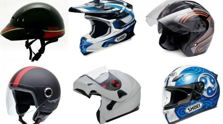 tipos de cascos para motos