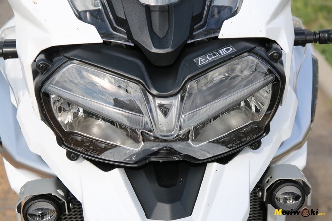 Faros de la Triumph Tiger 1200 XCA