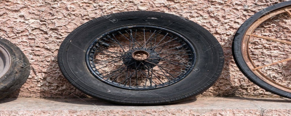 neumático viejo