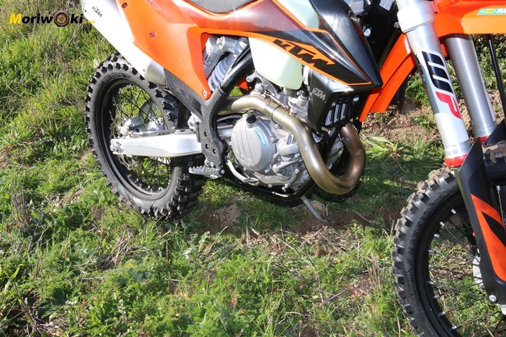 Chasis doble cuna de la KTM EXC 450 2020.