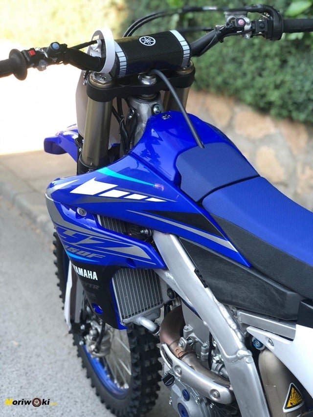 Chasis de la Yamaha YZF450