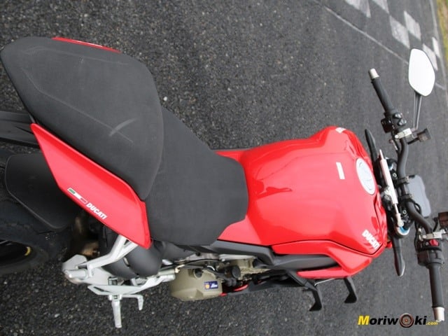 Ergonomía de la Ducati Streetfighter V4 S