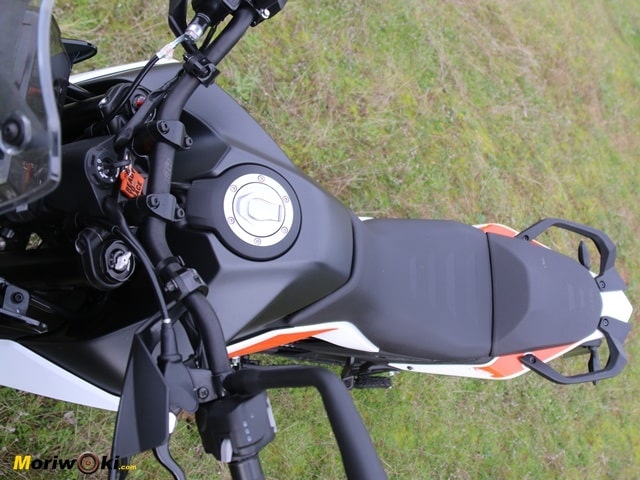 Posicion. Prueba KTM 390 Adventure