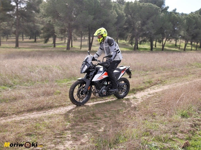 Prueba KTM 390 Adventure. En la senda.