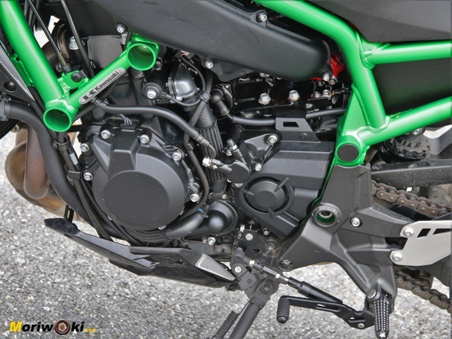 Kawasaki Z H2. Cambio.