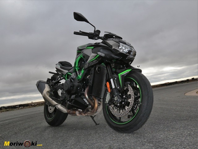 Kawasaki Z H2. Planta motor