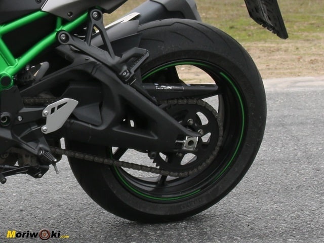 Kawasaki Z H2. Traccion