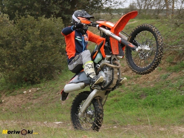 Prueba KTM EXC 250 F Jaco