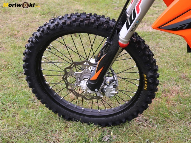 Prueba KTM EXC 250 F freno.