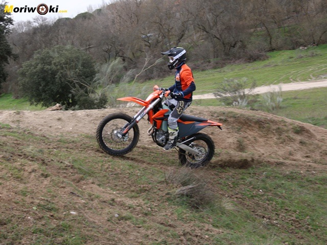  Prueba KTM EXC 250 F traccion