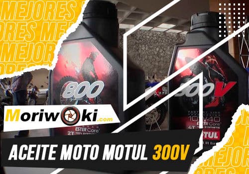 ▷ Opinión del aceite de moto Motul 300V ••▷ Modelo de 2024