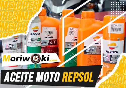 Mejores aceite moto repsol