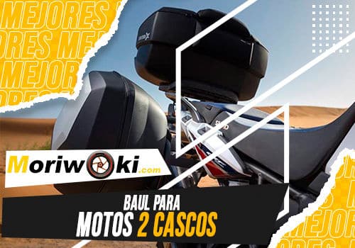 HOMCOM Baúl de Moto Universal 48L con Llaves y Accesorios Topcase para  Casco Moto Caja de Motocicleta Ciclomotores Scooter