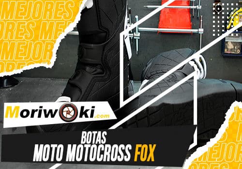 Botas Fox Motion Rojo/ Negro Motocross Enduro