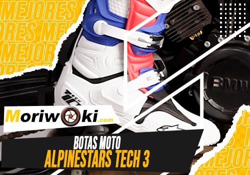Botas Motocross Mujer Alpinestars Stella Tech 3 Negro Blanco Rosa, 2013218-130