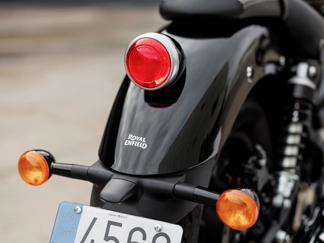 Extension De Base Pour Béquille Latérale - Noir Acier - Pour Royal Enfield Super Meteor 650