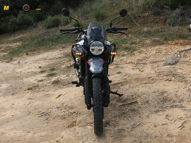 Prueba Royal Enfield Himalayan 450 Frente