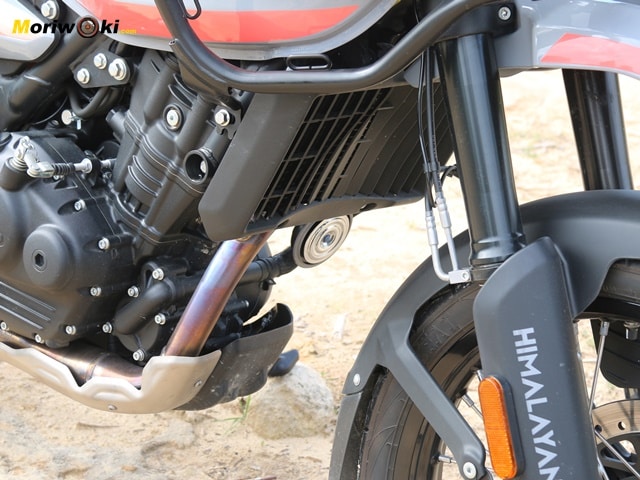 Prueba Royal Enfield Himalayan 450 Horquilla