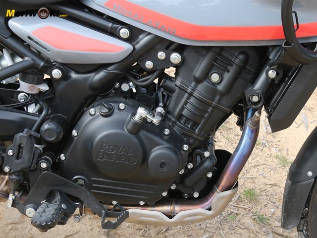 Prueba Royal Enfield Himalayan 450 Motor