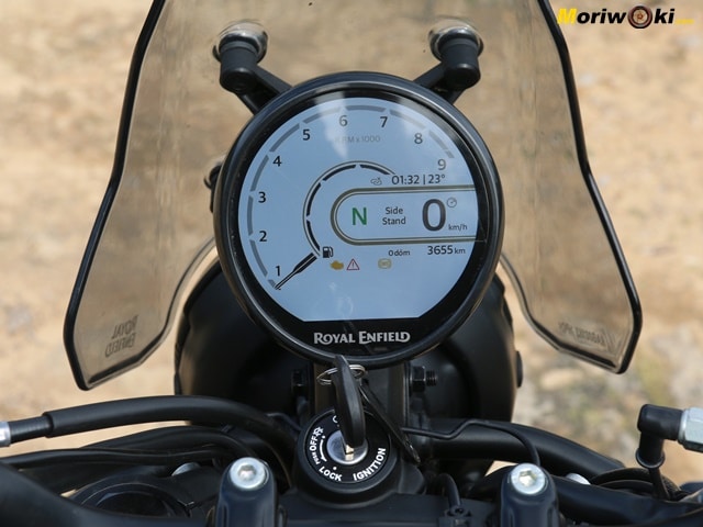 Prueba Royal Enfield Himalayan 450 Reloj