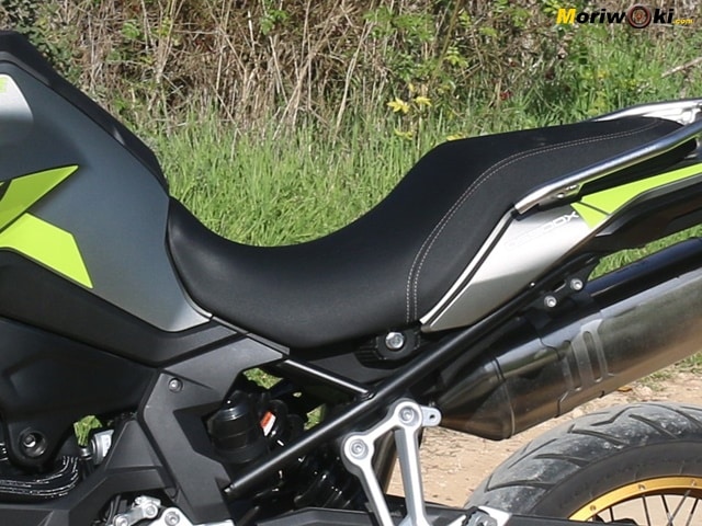 Prueba Voge 900 DSX Asiento