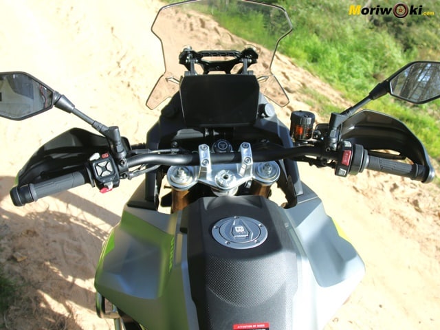 Prueba Voge 900 DSX Conduccion